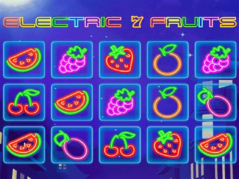 Electric Fruit Slot Grátis